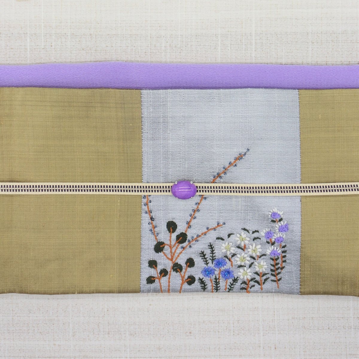 名古屋帯「金銀ハギ刺繍」 | 着物ショップKosode 名古屋帯「金銀ハギ刺繍」 | 着物ショップKosode