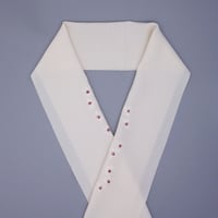 刺繍半衿「小菊」