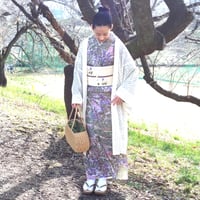 夏きもの「印象派」