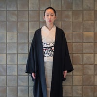 変り羽織 (単衣)「アムンゼン／クロ」