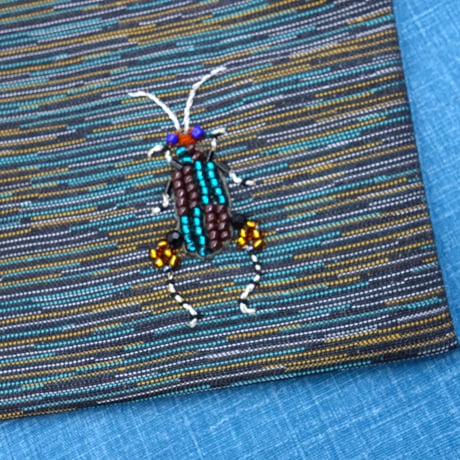 半巾帯「虫刺繍」