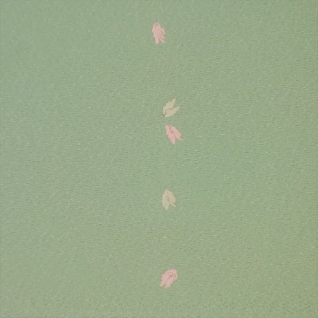 刺繡半衿「桜はなびら」