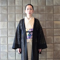 薄羽織「ラッセルレース／クロ」