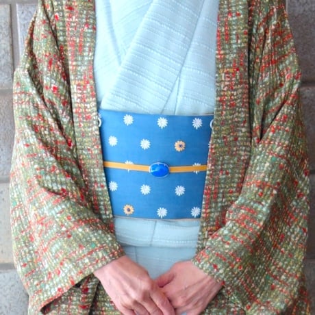 半巾帯「デイジー刺繍」