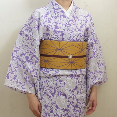 麻きもの「更紗」２色展開