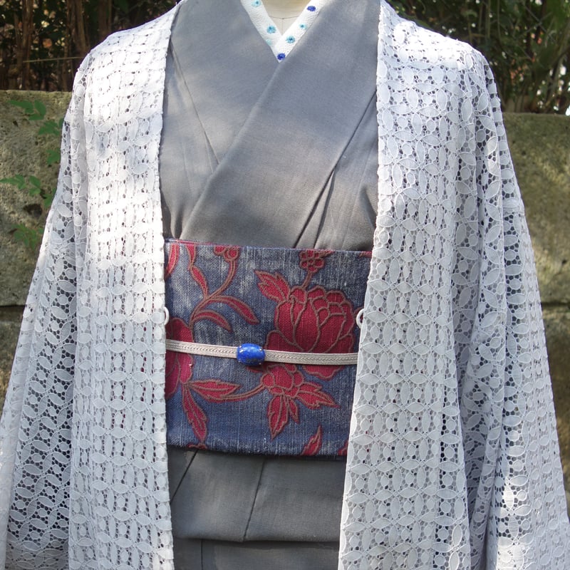 【新作】ハンドメイド　バティック半幅帯 新作】ハンドメイド バティック半幅帯 新作】ハンドメイド