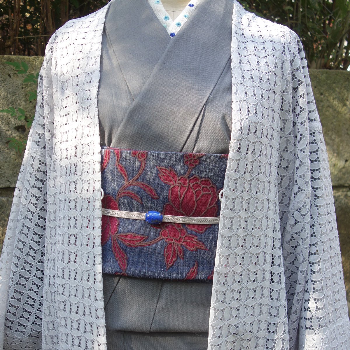 半巾帯「ワイルドバティック」 | 着物ショップKosode