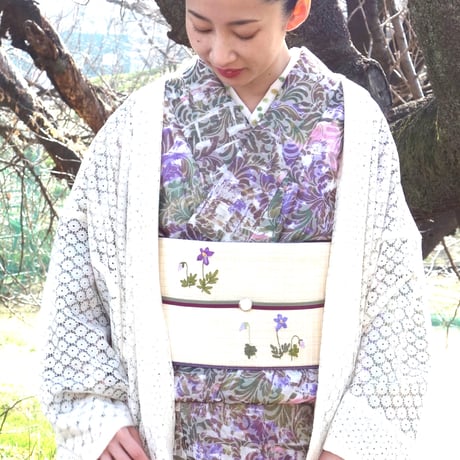 夏きもの「印象派」