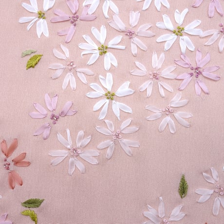 名古屋帯「桜刺しゅう」