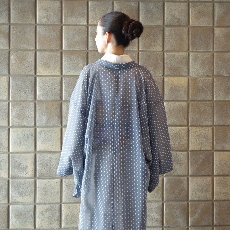 薄長羽織　裄長　シフォン素材　フリーサイズ fit=scale-down,w=1200