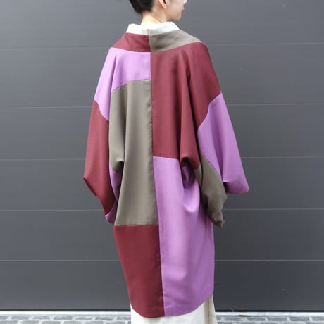 袷羽織「パッチワーク」