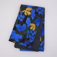 半巾帯「花の森／ブルー」