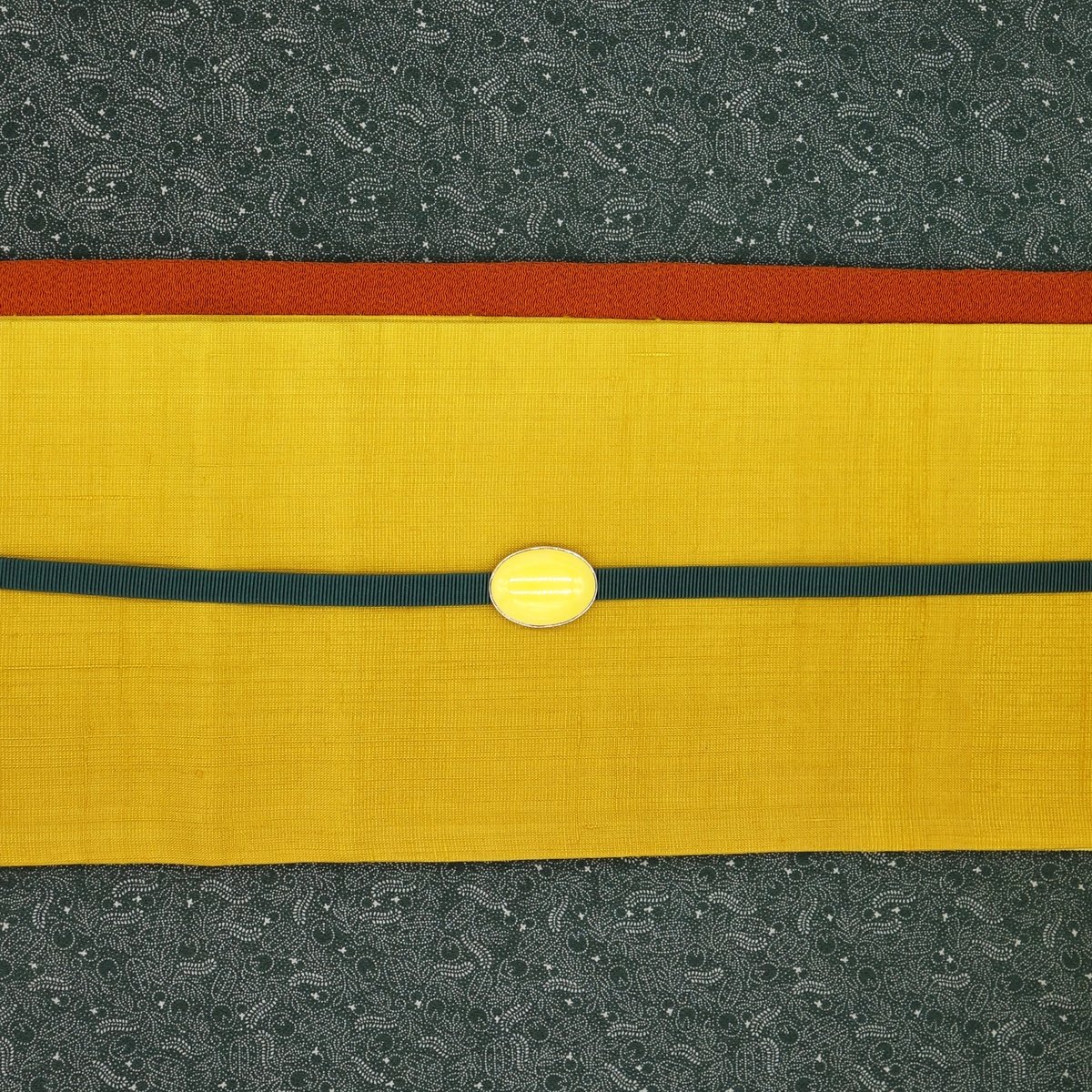 麻100%  染めぼかし　開き名古屋帯のみ出品です 麻100% 染めぼかし 開き名古屋帯のみ出品です