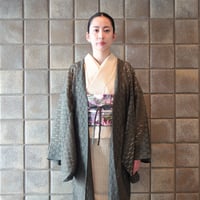 薄羽織「ラッセルレース／カーキ」