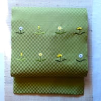 名古屋帯「タンポポ」