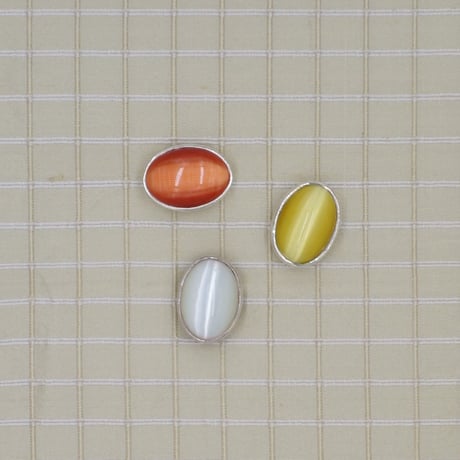 帯留「イミテーションキャッツアイ(小)」