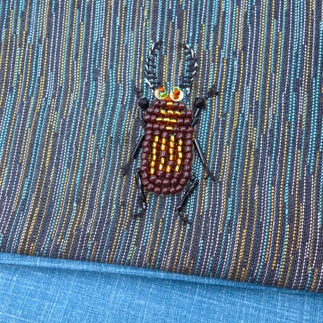 半巾帯「虫刺繍」