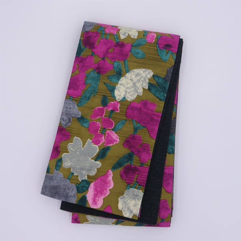 kosode 半幅帯　花の森　ピンク 半巾帯「花の森／ピンク」 | 着物ショップKosode