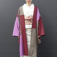 袷羽織「パッチワーク」