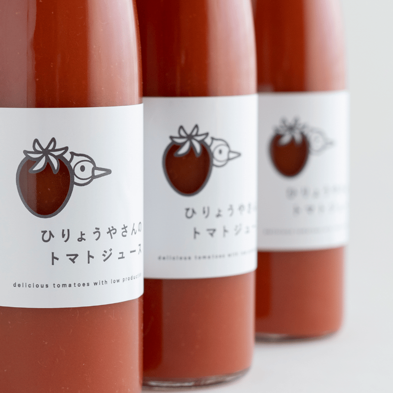 ひりょうやさんのトマトジュース 500ml × 1本 | ひりょうやさんの