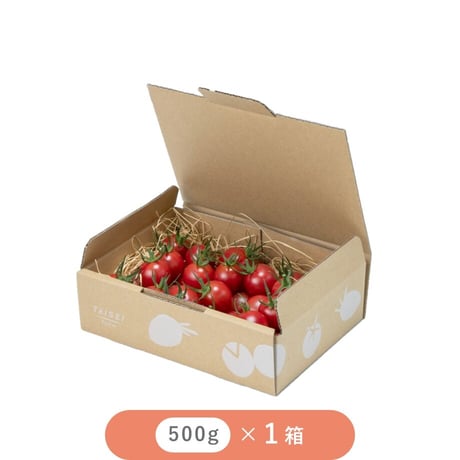 ひりょうやさんのトマト 500g × 1箱