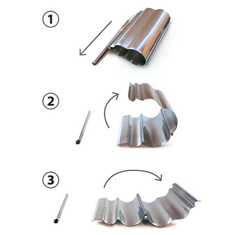 大 / ひょうたん玉子型】手作りステンレス製 | 八木厨房機器製作所