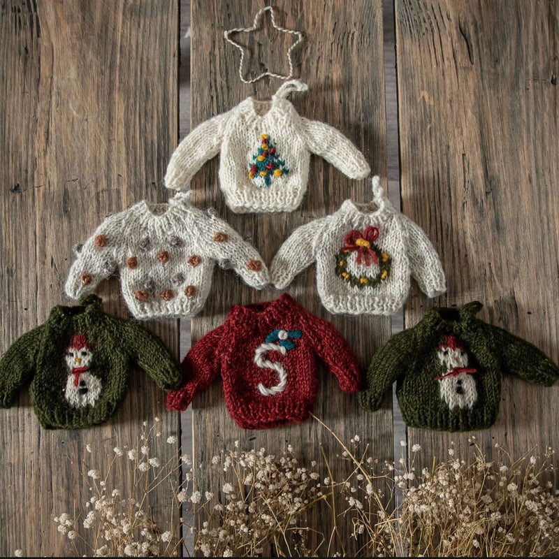 ぱ*K様 シャーリーブレダル　クリスマス　アドベントカレンダー Handmade Multicolor Wool Advent Calendar | Handcrafted Wool