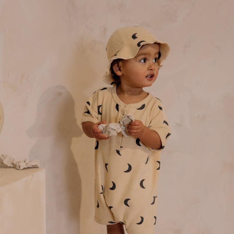 organic zoo Pebble Midnight Terry Sun Hat | ??????