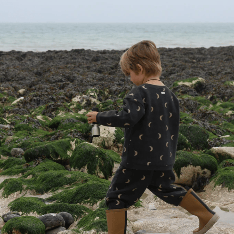 *もっちー♪ ⭐︎ organiczoo Charcoal Midnight Sweatshirt | 𝘮𝘢𝘮𝘰𝘶𝘳