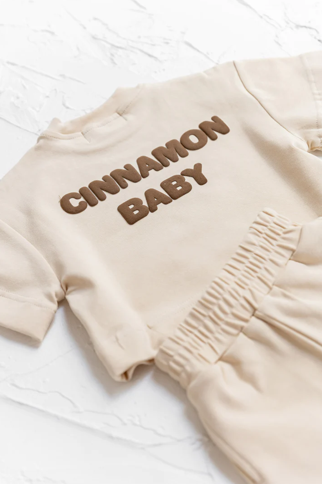 値下げ交渉はご遠慮くださいCINNAMON BABY オレンジ 1Y - トップス