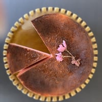 桜のチーズケーキ