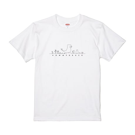 【KIDS（小柄な女性）サイズ】ホーンプバック　Tシャツ