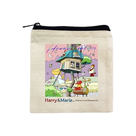 Harry&Marie　キャンバスミニポーチ_FESTA　CUTE