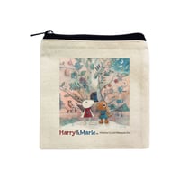 Harry&Marie　キャンバスミニポーチ_ホーンプバック