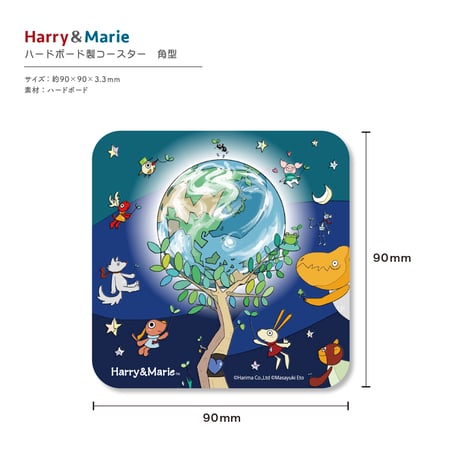 Harry&Marie　ウッドコースター_アースデー🌎✨
