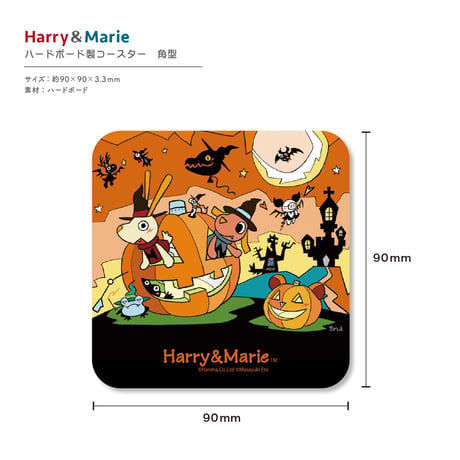 Harry&Marie　ウッドコースター_１０月ハッピーハロウィン🎃