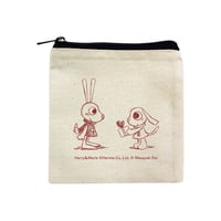 Harry&Marie　キャンバスミニポーチ_LOVE
