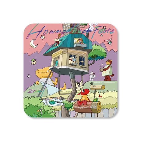 Harry&Marie　ウッドコースター_ホーンプバックFESTA_1th