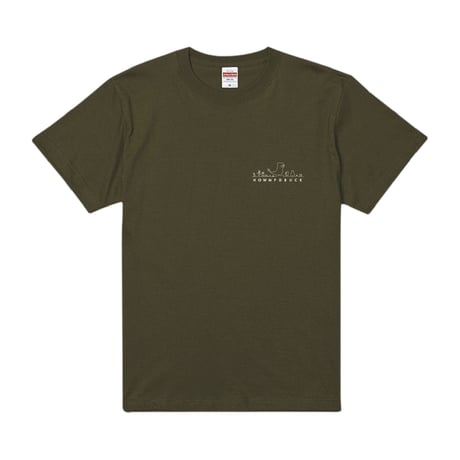 【KIDS（小柄な女性）サイズ】Harry's house【カーキ】Tシャツ