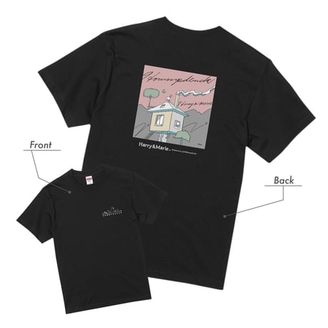 【KIDS（小柄な女性）サイズ】Harry's house【カーキ】Tシャツ