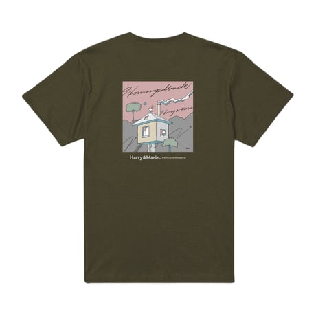 【大人サイズ】Harry's house【カーキ】Tシャツ