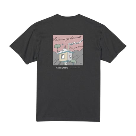 【KIDS（小柄な女性）サイズ】Harry's house【スミ】Tシャツ