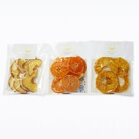 【送料無料】小袋タイプ　パイン・厚切りりんご・みかんの3種セット