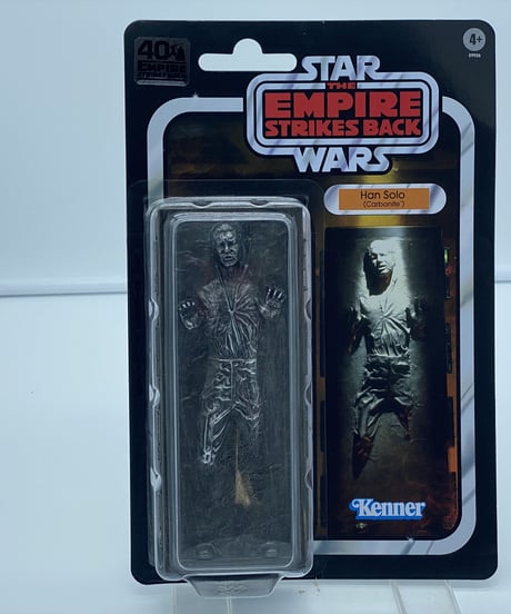 ６インチ　ブラックシリーズ　フィギュア　イギリスアマゾン限定発売品　ESB40th モデル　ハンソロ　カーボナイト