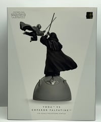 １０スケールスタチュウ　シリーズ　2024 CCXP 会場限定品　EP3 ROTS マスターヨーダ vs ダースシディアス