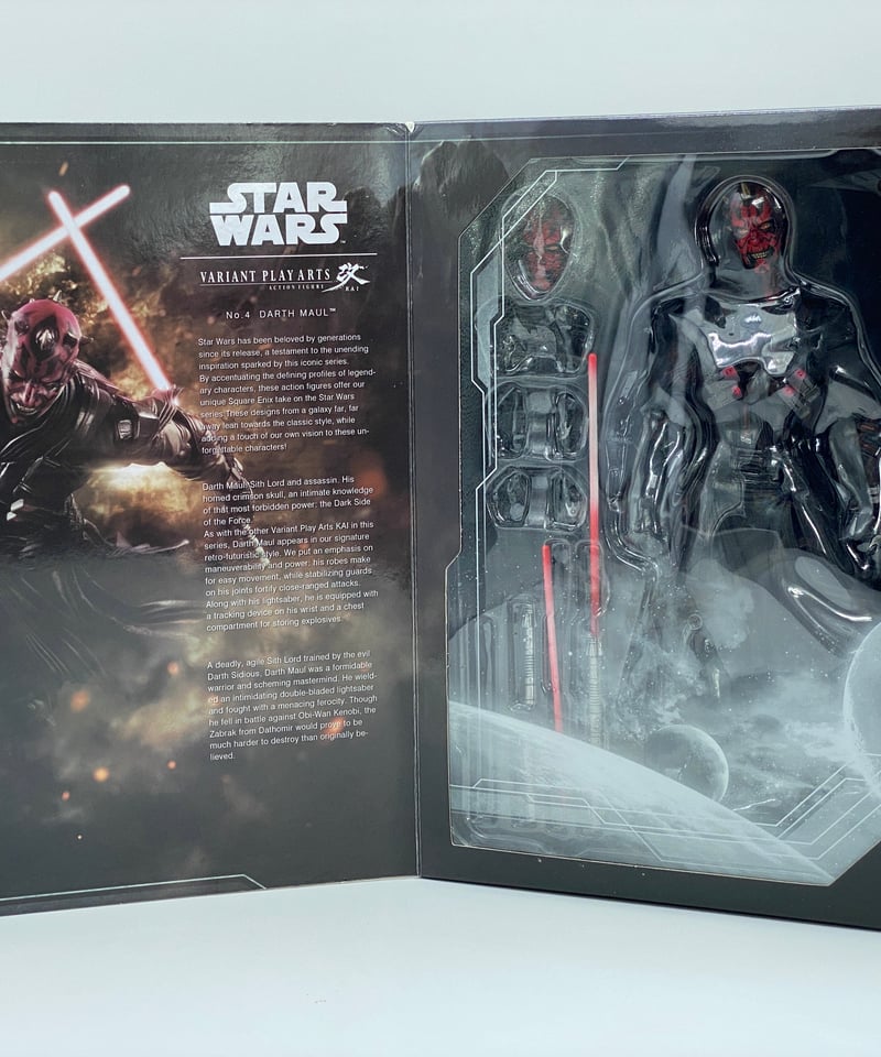 【未開封】プレイアーツ改　ダース・モール Amazon.co.jp: STAR WARS VARIANT PLAY ARTS改 ダース・モール PVC製