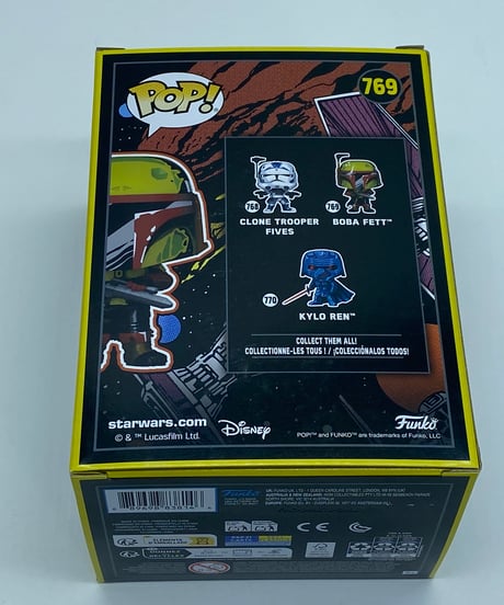 ファンコポップシリーズ　レトロ版　ブックオブボバ版　ボバフェット