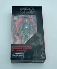 6インチ　ブラック　シリーズ　フィギュア　EP3 ROTS コマンダー　グリー