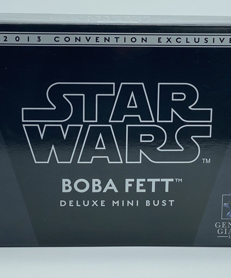 ジェントルジャイアントボバフェットDeluxe Mini Bust 2013限定 Boba Fett Deluxe Mini Bust - SDCC 2013 Exclusive - Spec