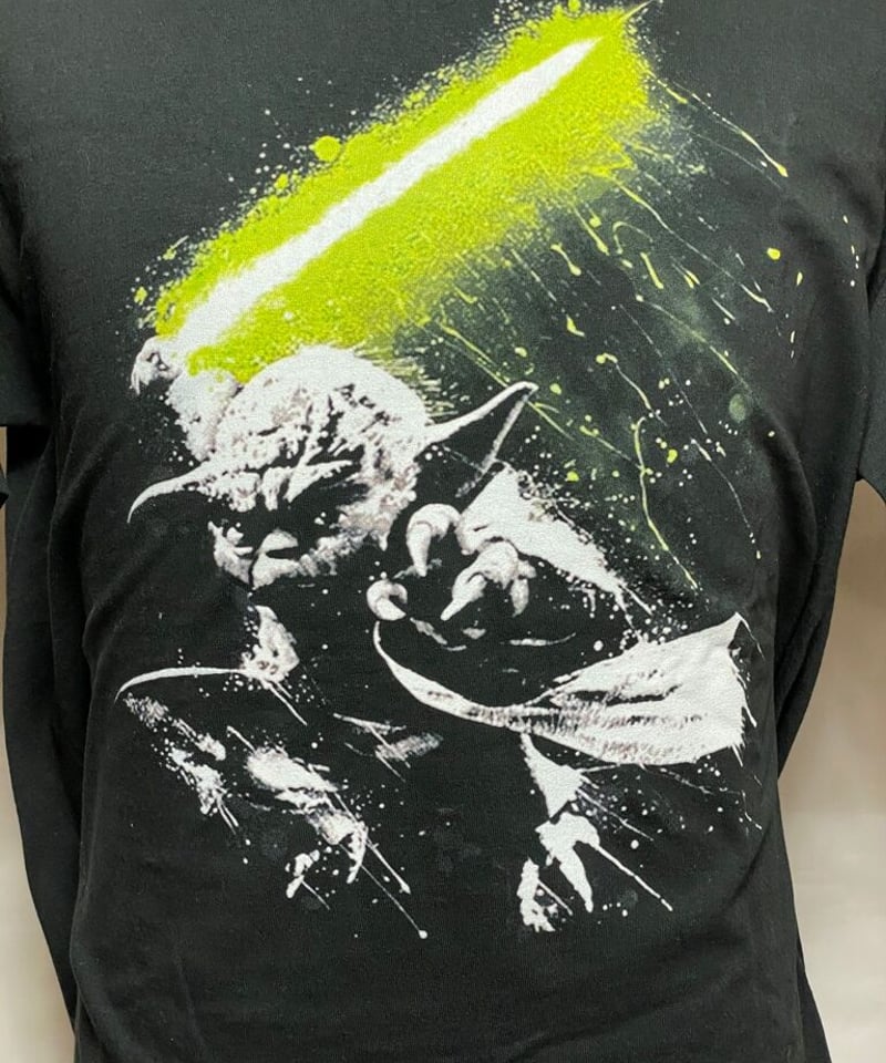 スターウォーズTシャツ ライトセイバーヨーダ | House Vader Online Shop